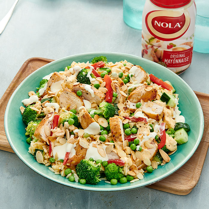 Nola Recipe Creamy Chicken and Spicy Rice Salad